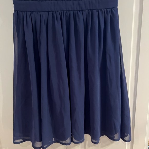Lulus Navy Dress size Medium - Picture 4 of 7